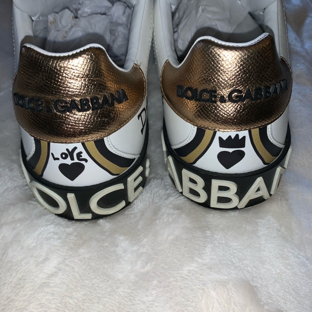Dolce & Gabbana Amore est Vitae Printed Sneakers - Picture 5 of 7